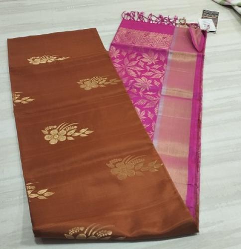 SOFT SILK SAREE WITH BLOUSE